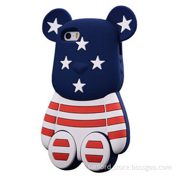 Stars and Stripes iPhone 5s Silicone Cases, 4 Color Options